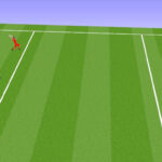 Football/Soccer Session Plan Drill (Colour): Throw-In Contest