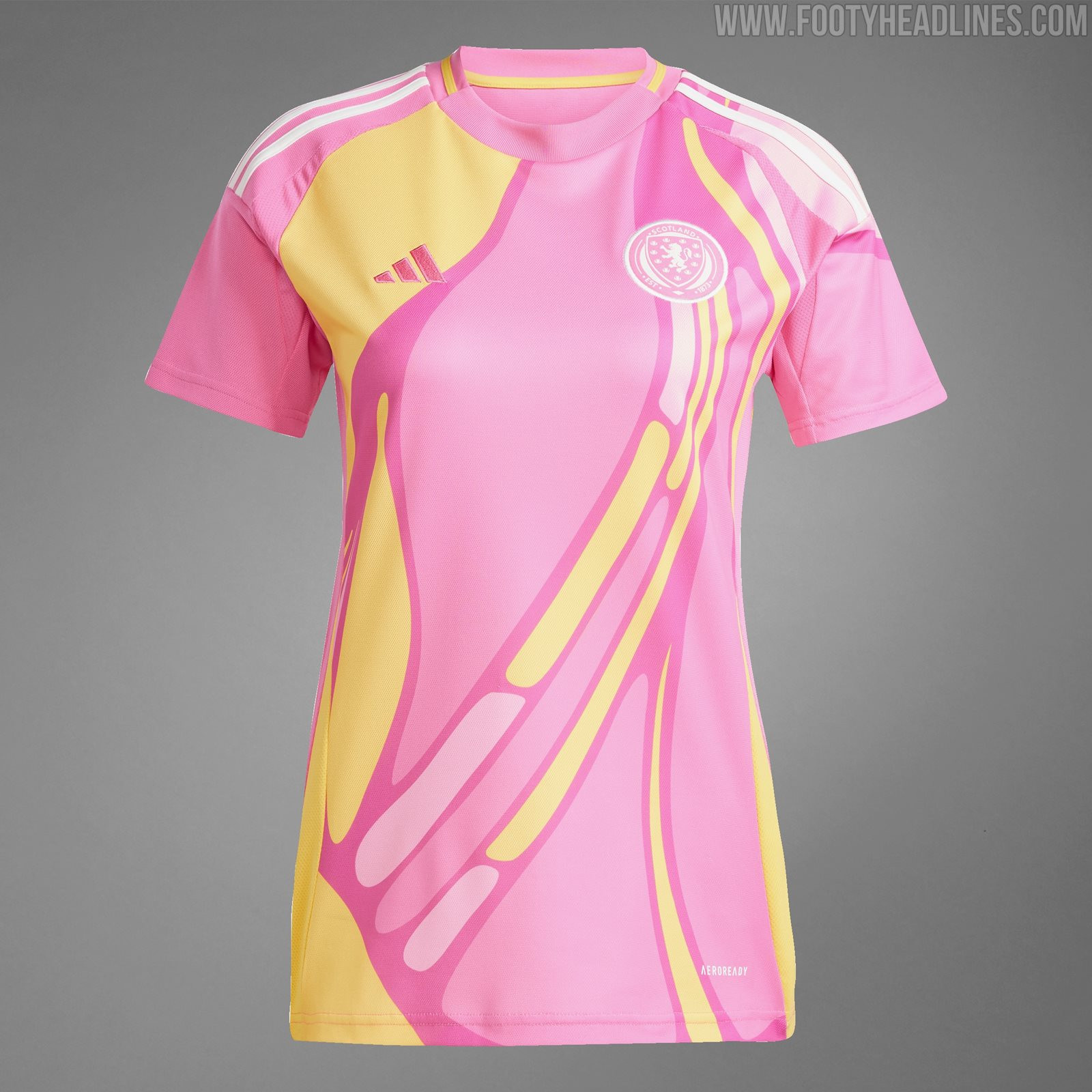 Pink Scotland 2025 Women's Away Kit Revealed