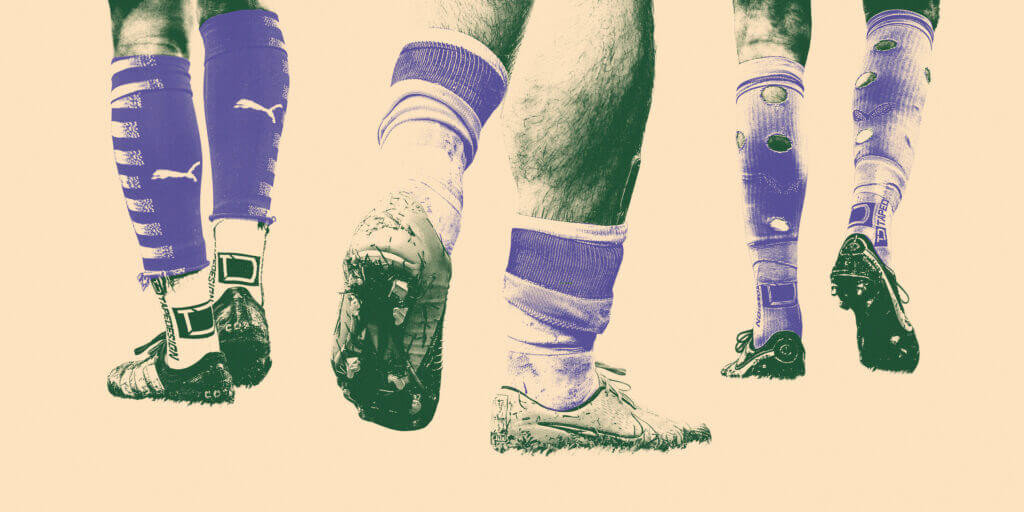 Michael Olise does not like shin pads