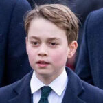Prince George took part in a traditional royal festive football game