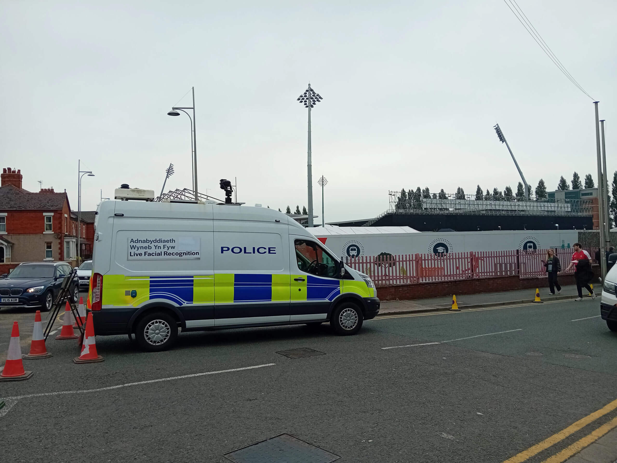 Police Presence at Wrexham Match