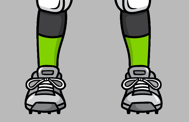 Football game cleats - learn American football