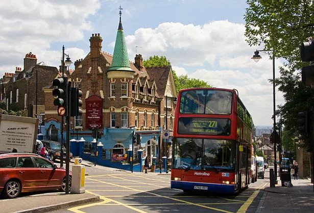 Highgate neighborhood known for housing Arsenal footballers