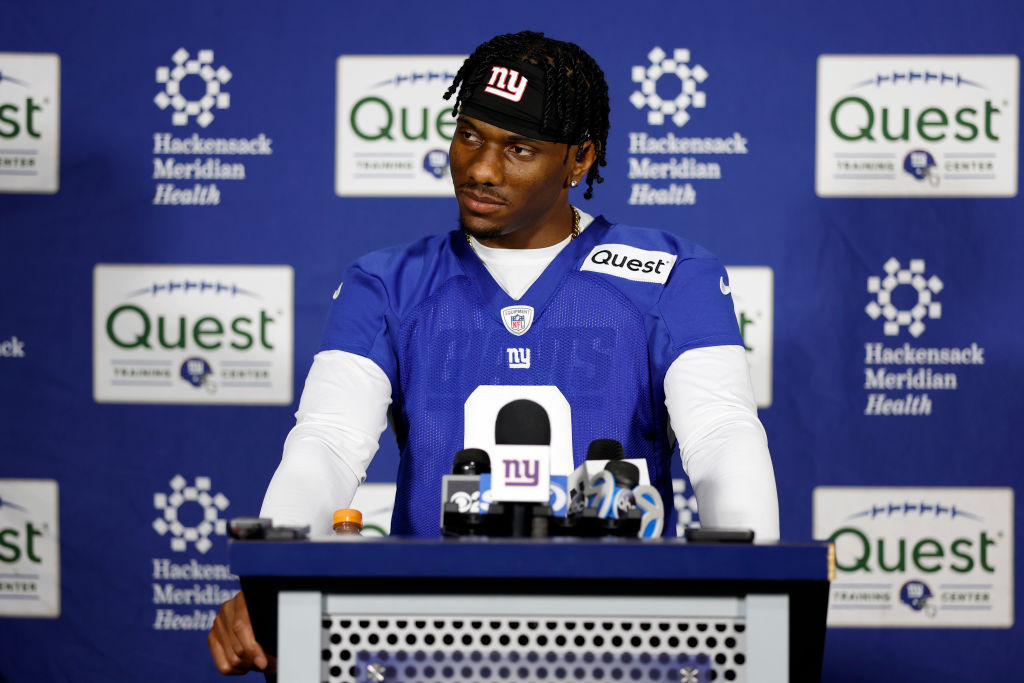 Howdy Naber fantasy team, image of NY Giants rookie minicamp