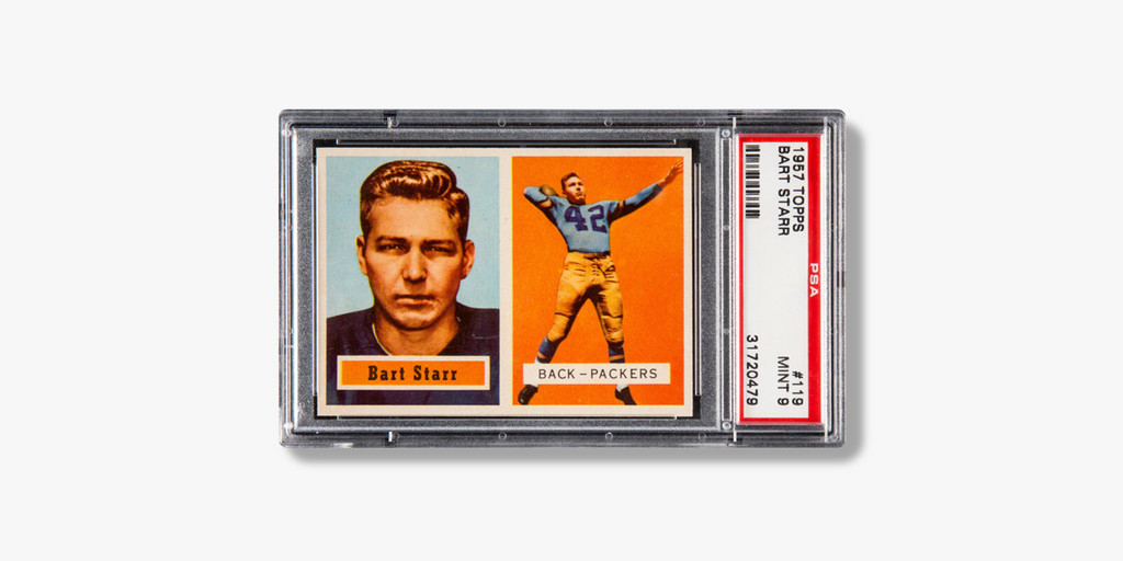 1957 Topps Bart Starr #119
