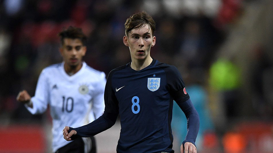 James Garner representing England men