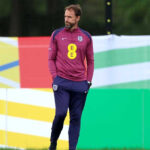 Jude Bellingham in action for England