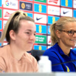 Lauren Hemp Smiling in England Kit