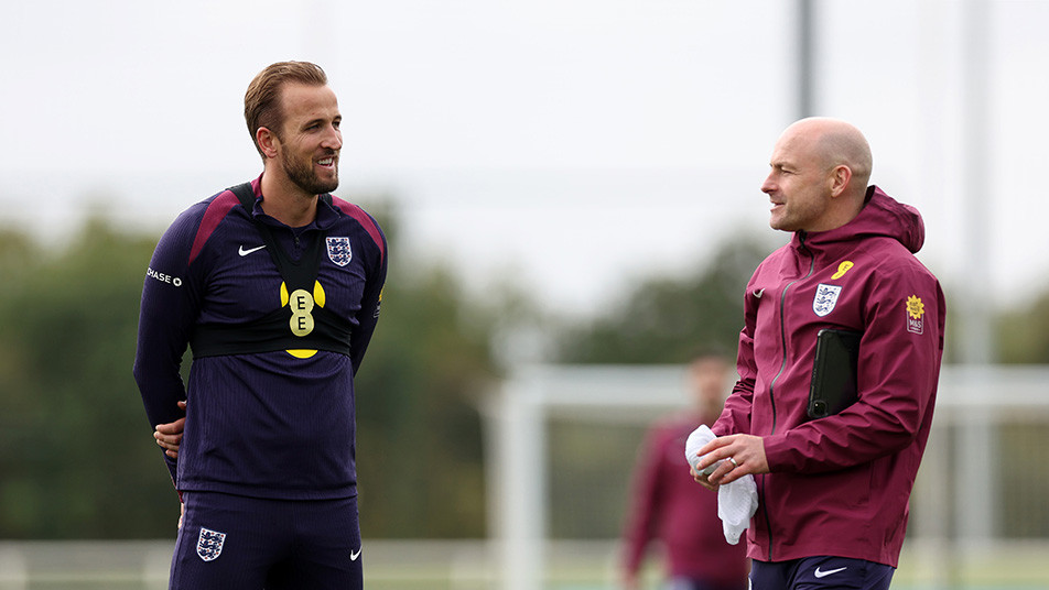 England team training session at St George's Park ahead of the match against the Republic of Ireland
