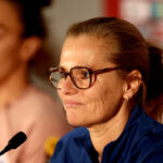 Sarina Wiegman and Lucy Bronze faced the press to preview England v USA