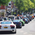 Supercars in Alderley Edge