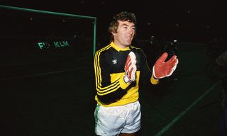 Pat Jennings, legendary Northern Ireland goalkeeper