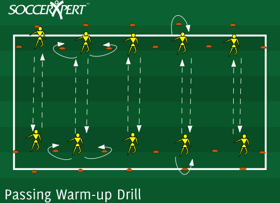 Passing Warm-up Drill