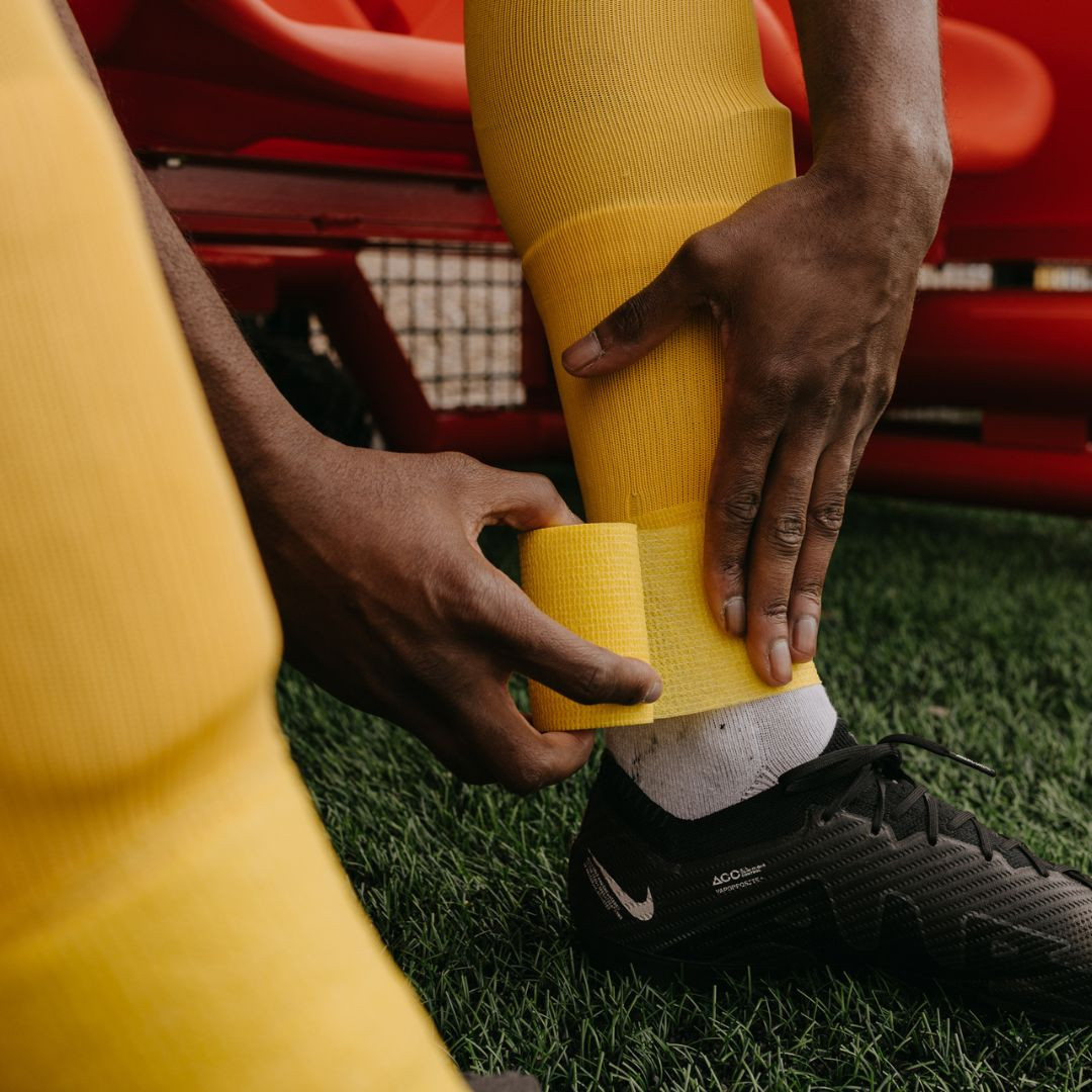 Football sock wrap