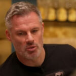 Jamie Carragher after turning up 50 minutes into the show