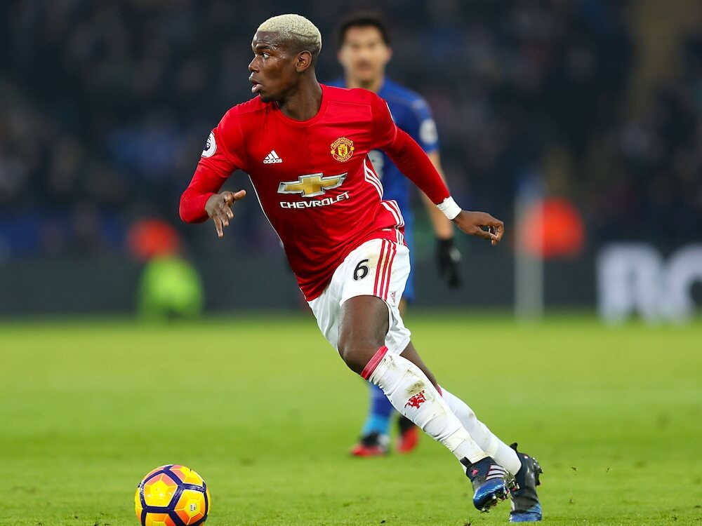 Paul Pogba often plays with the freedom of a mezzala.DYNAMISM: Paul Pogba's athleticism allows him to play with the freedom of a mezzala.