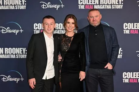 Kai, Coleen &amp; Wayne Rooney 