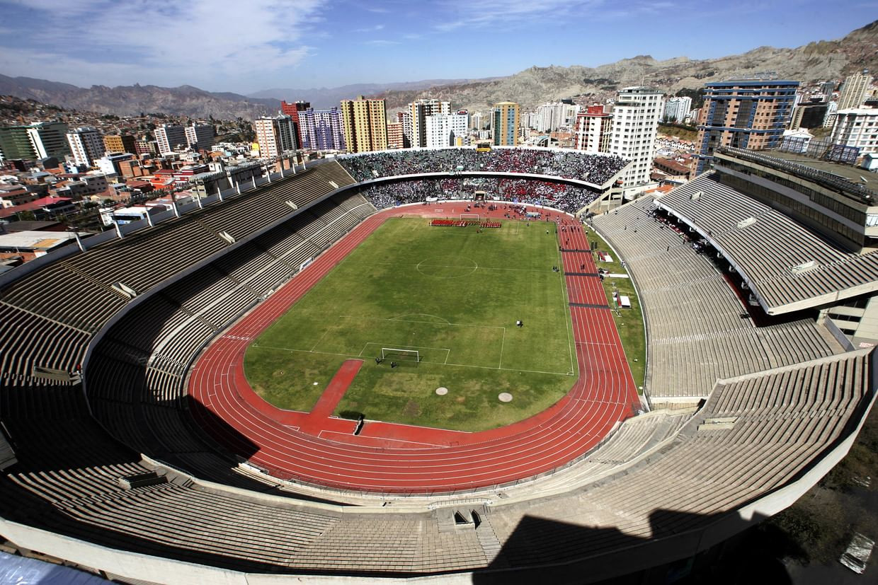 La Paz Municipality is one of the highest altitude football stadiums