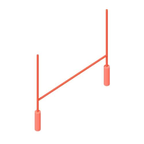 Football Field Goal Post - High School