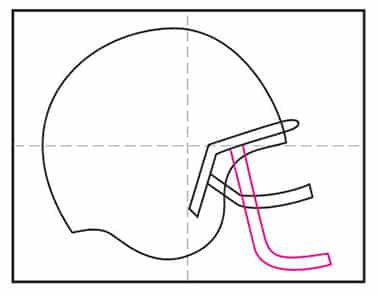 Creating the backwards J shape