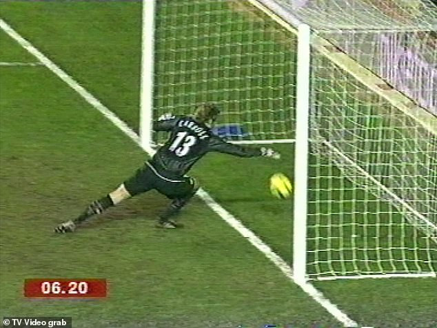 Roy Carroll's controversial save against Tottenham in 2005, a moment that sparked widespread debate.