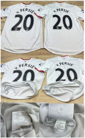 Side by side example of a real football shirt