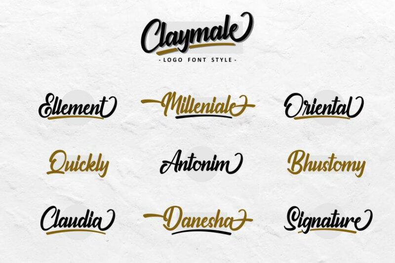 Claymale Font
