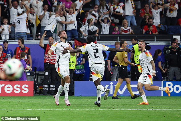 If England finish Group C in second place, they would face hosts Germany in the last-16