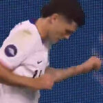 Christian Pulisic did the Donald Trump dance