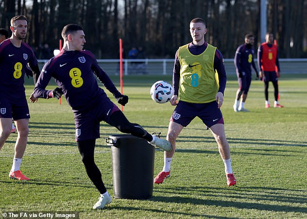 Adam Wharton was drafted into the senior squad to train earlier this week
