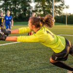 Goalkeeper footwork drills for agility