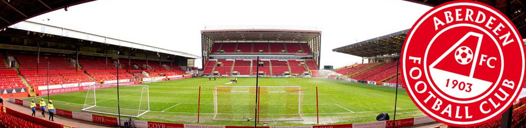 Pittodrie Aberdeen FC football stadium