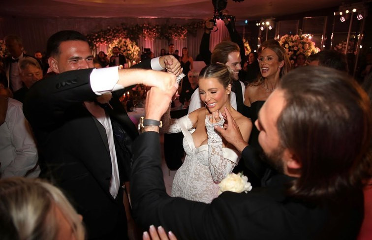 Ronnie was at the wedding, which was shown on ITV