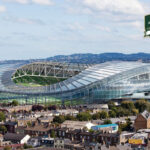 Aviva Stadium in Dublin, Ireland, is the site of the Aer Lingus College Football Classic.