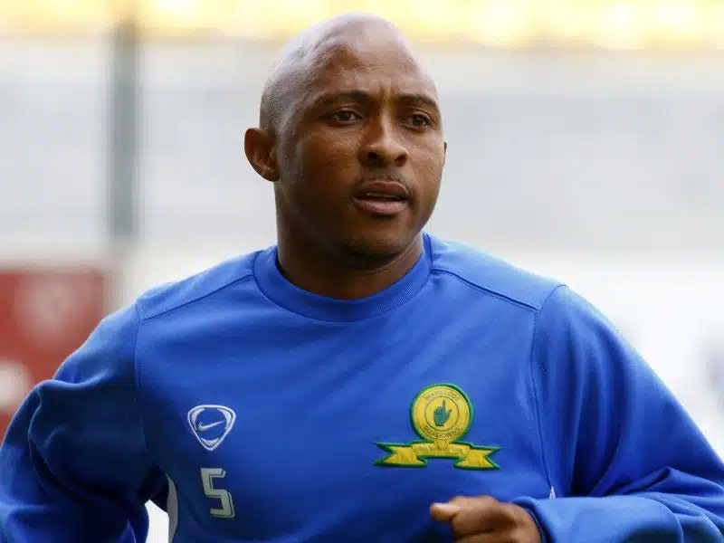 Benedict Vilakazi in a South Africa national team jersey