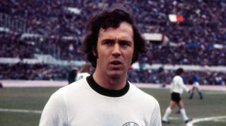 Franz Beckenbauer in action for West Germany and Bayern Munich The embodiment of elegance and leadership