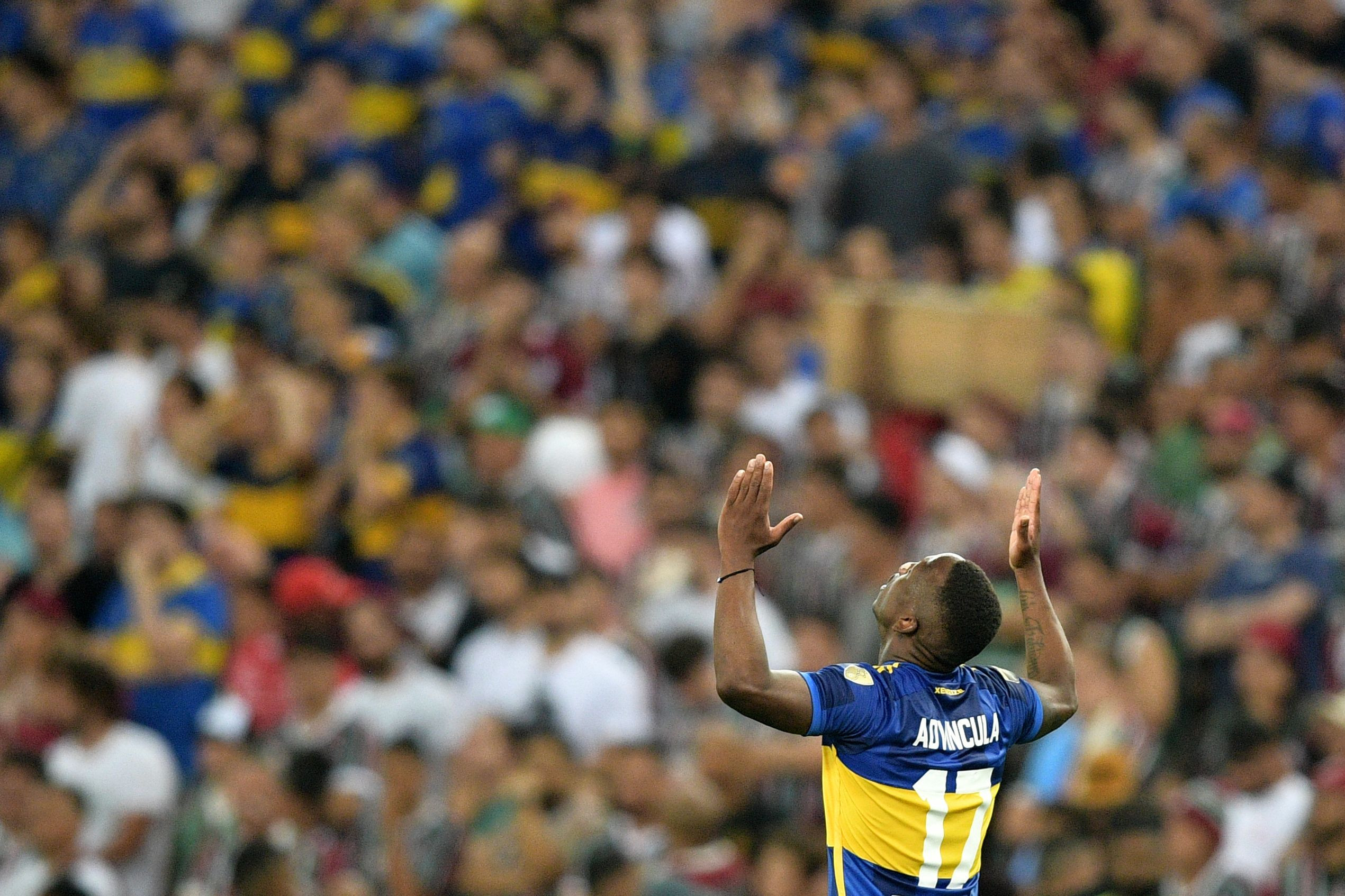 Boca Juniors in action