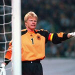 Oliver Kahn in action for Germany against Greece in 2002 A German football icon