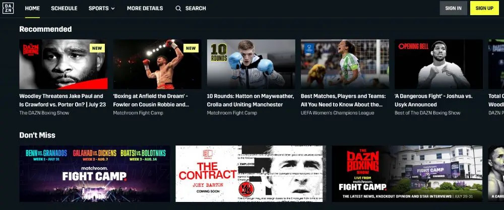 DAZN