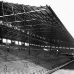 Retro Pic: The Spion Kop, Main Stand under construction at Anfield Liverpool FC. 25th August 1928 ((PA / Alamy Media))