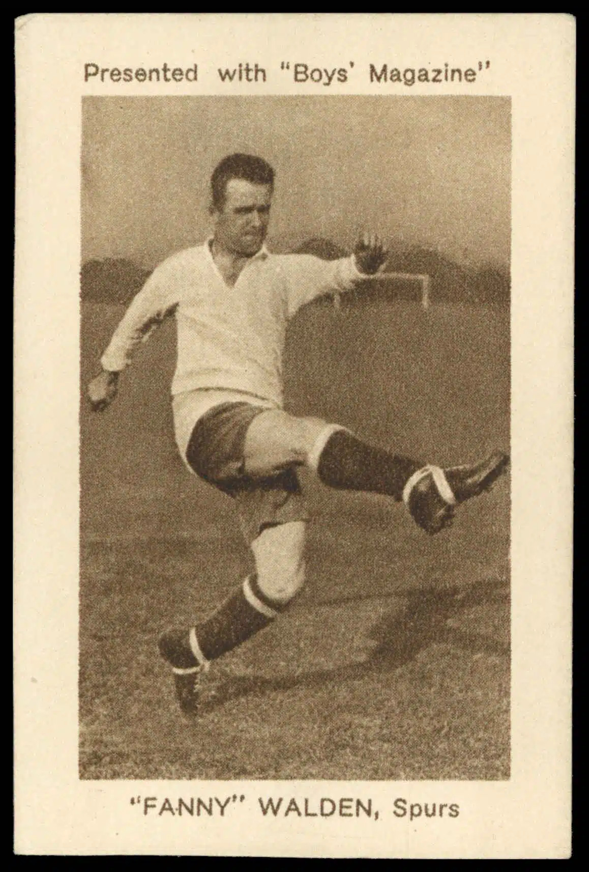 Fanny Walden in Tottenham Hotspurs uniform