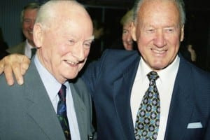 Sir Tom Finney and Nat Lofthouse Together