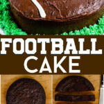 Ingredients for football cake