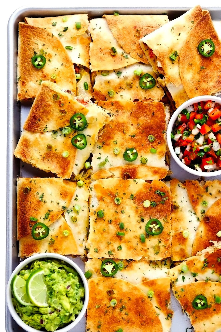 Chicken Quesadilla Sheet Pan Recipe