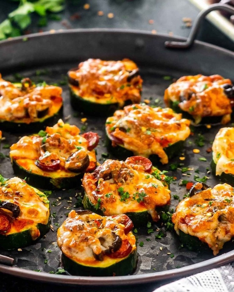 Zucchini Pizza Bites Recipe