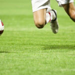 Footballer Running