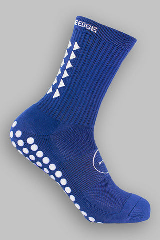 Football players wearing grip socks for enhanced performance and stability