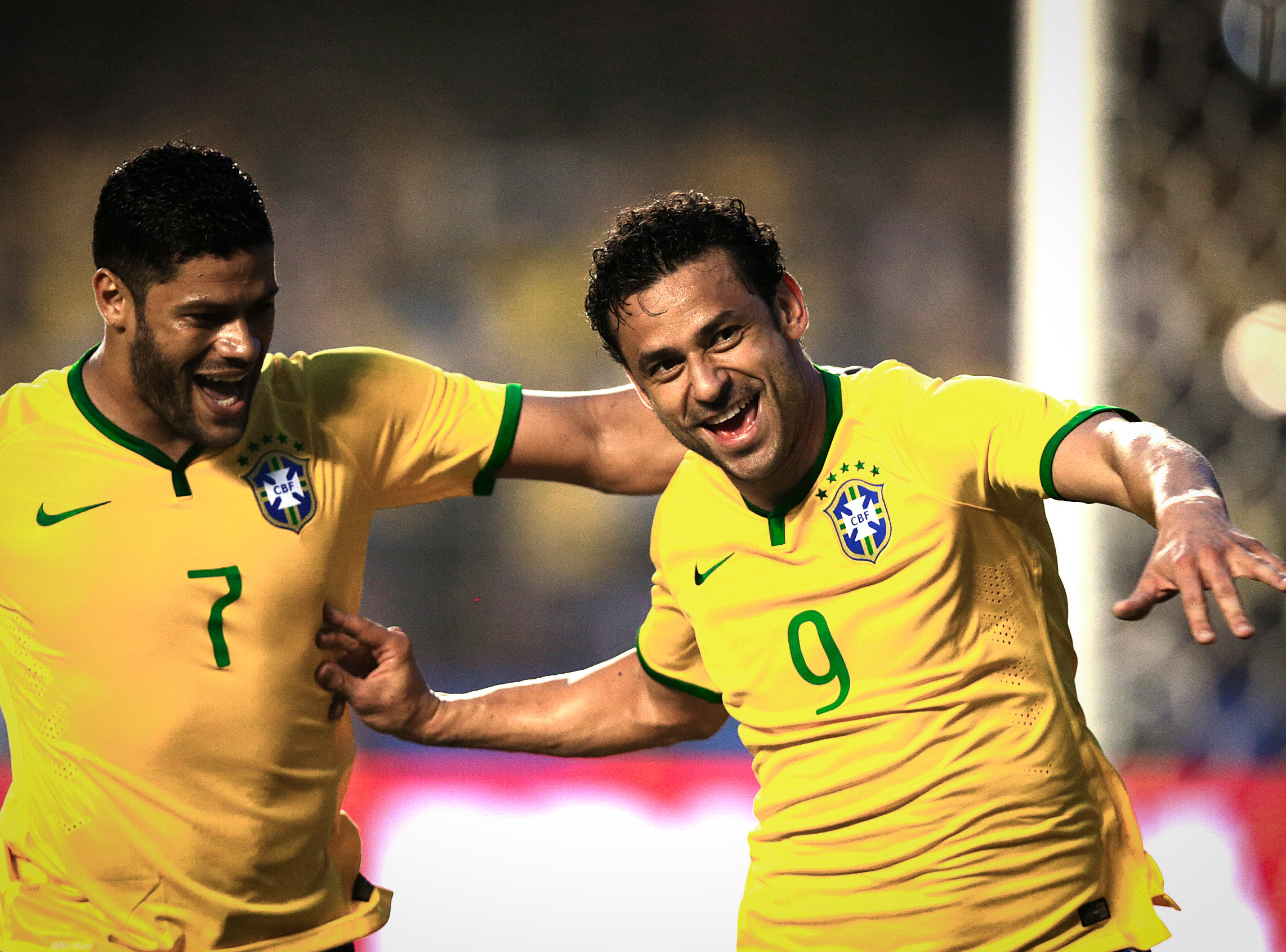Fred playing for Cruzeiro