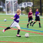 The duration of a match in youth football varies