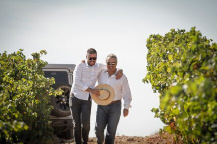 Bodegas Pinea founders Vicente Pliego and Hugo Del Pozzo